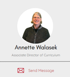 Annette Walasek Associate Director of Curriculum